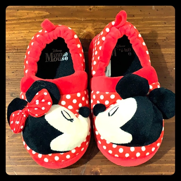 Other - Mickey and Minnie Mouse slippers, sz 9/10